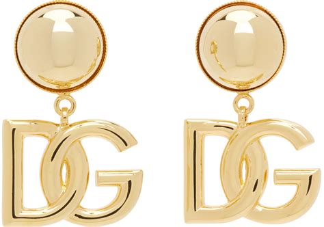 dolce gabbana clip on earrings